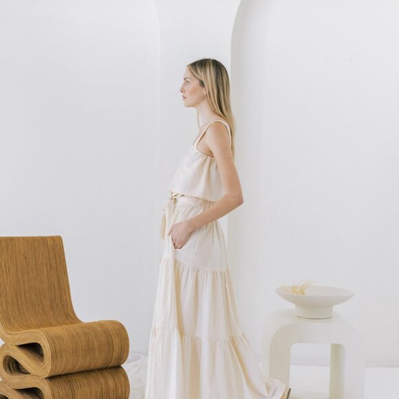 Laude the Label Tiered Maxi Skirt - Picture 2 of 5